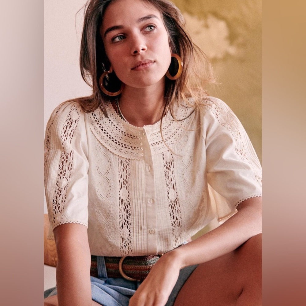 Sezane Jane Blouse